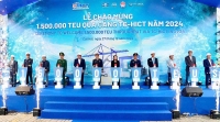 Năm đầu tiên Tân cảng Hải Phòng đón 1.500.000 TEU