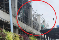 Hải Phòng: Sập giàn giáo làm 3 người thương vong