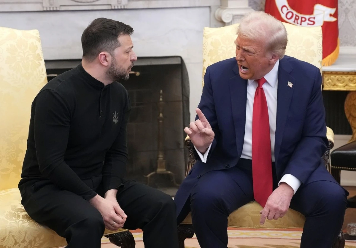 Ông Trump đã lớn tiếng quát thẳng với Tổng thống Ukraine Zelensky