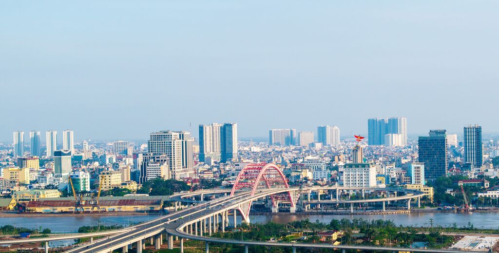 Toàn cảnh thành phố Hải Phòng.