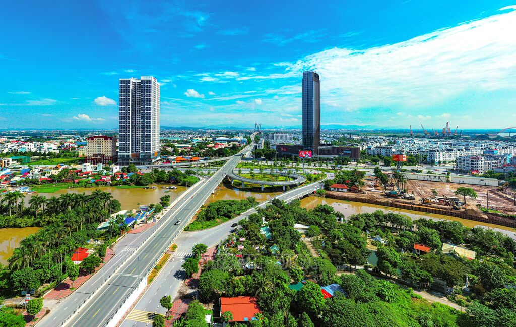 Một góc thành phố Hải Phòng.