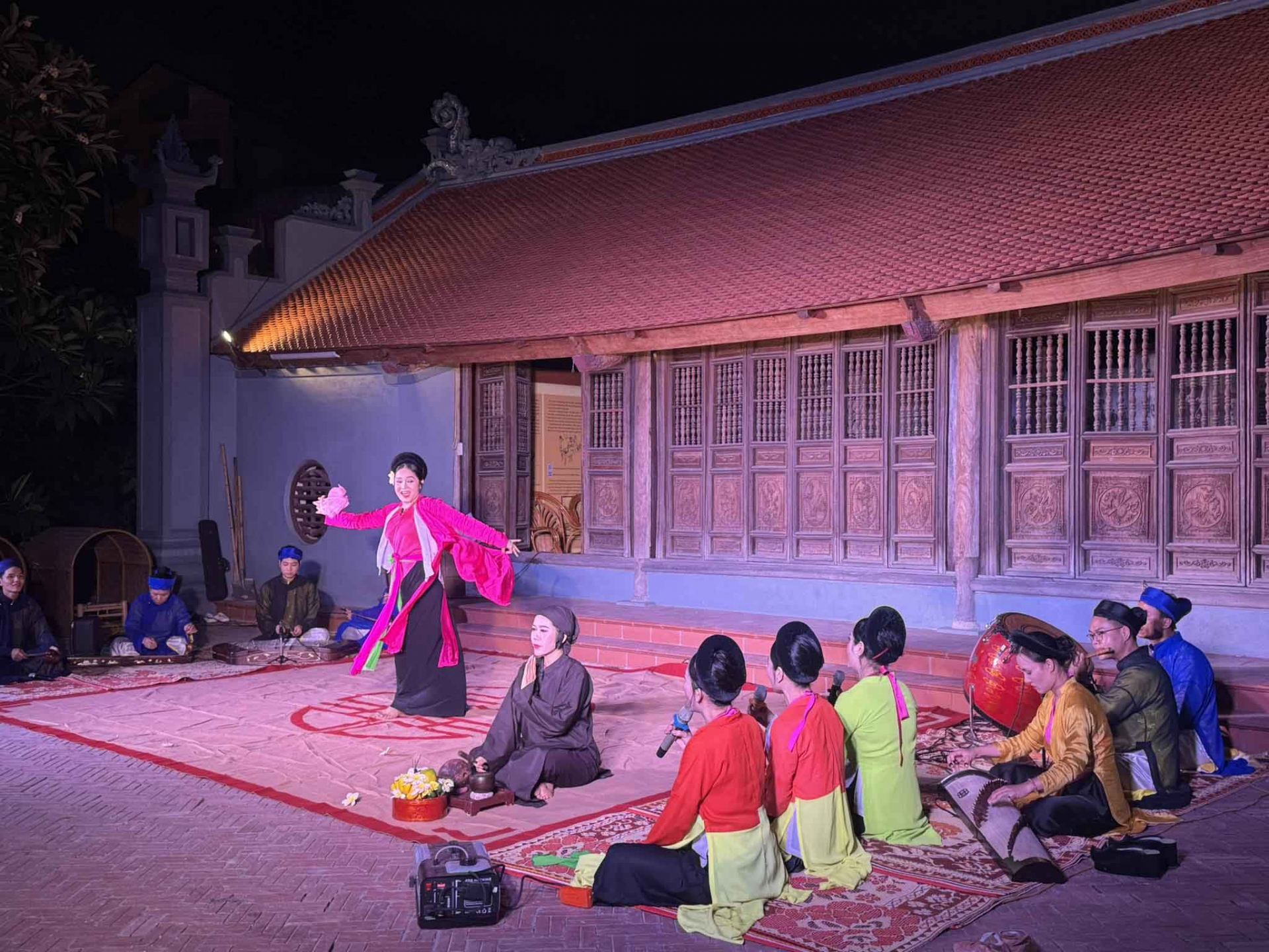 Tour đêm “Dấu thiêng Hàng Kênh” sẽ chính thức ra mắt vào tối 28-6. Ảnh: Fanpage Sở Văn hoá, Thể thao và Du Lịch Hải Phòng.