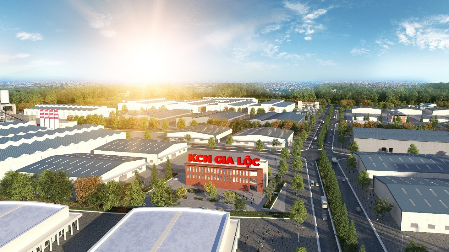 Phối cảnh KCN Gia Lộc 