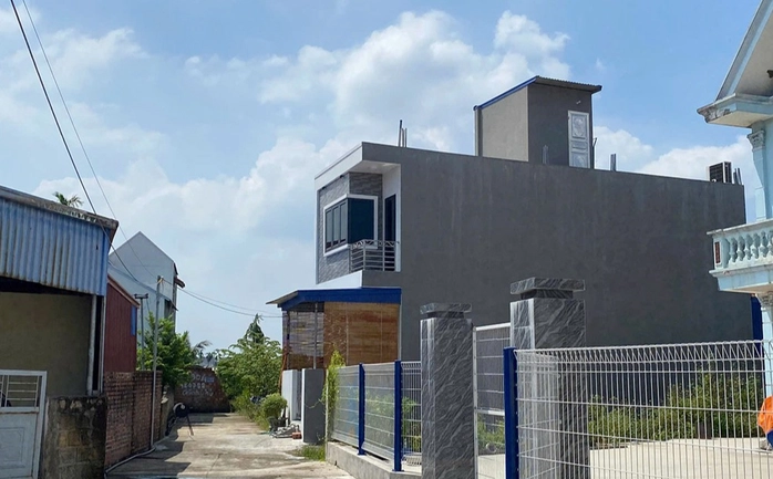 Đến nay, ông Đỗ Văn H. chưa chịu tháo dỡ công trình