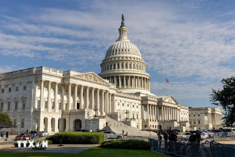 Tòa nhà Quốc hội Mỹ ở Washington, D.C.