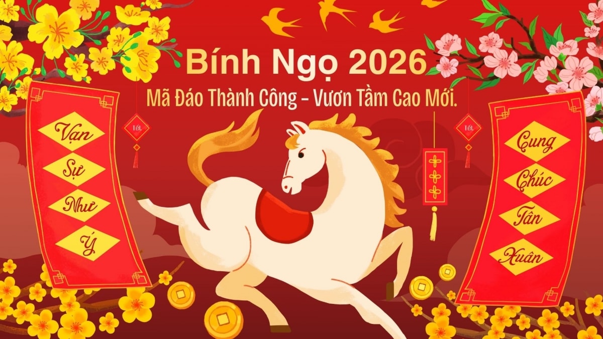 Chúc mừng năm mới 2026 - Tết Bính Ngọ
